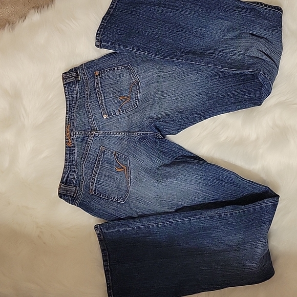 Apple Bottoms Jeans Apple Bottoms Jeans Stretch Bootcut Blue Denim